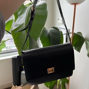 NWT Forever21 Clutch Purse with faux snakeskin